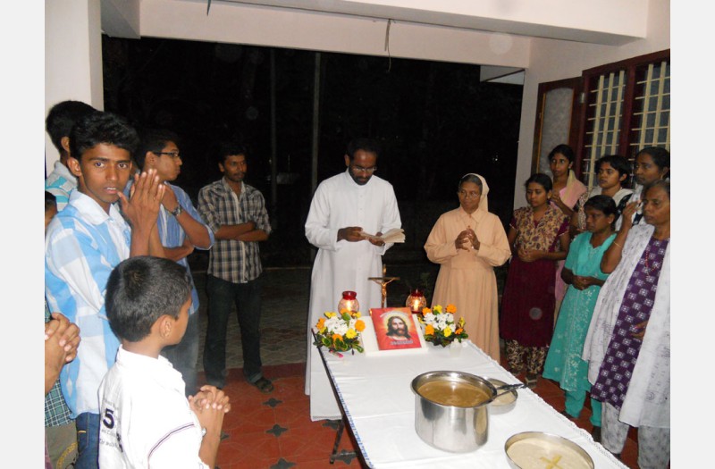 gathering for pasqual celebration